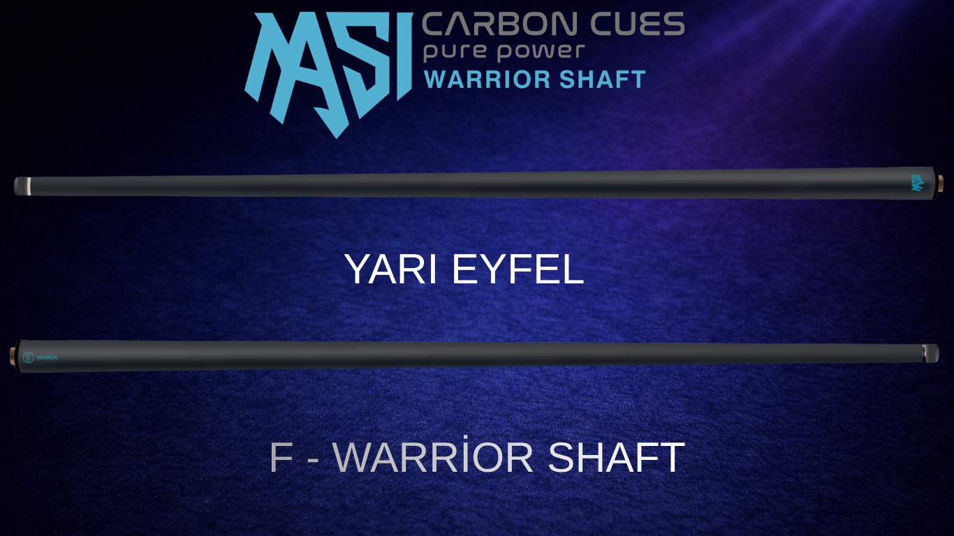 F WARRIOR – Hybrid Eiffel Carbon Shaft - Masi Carbon