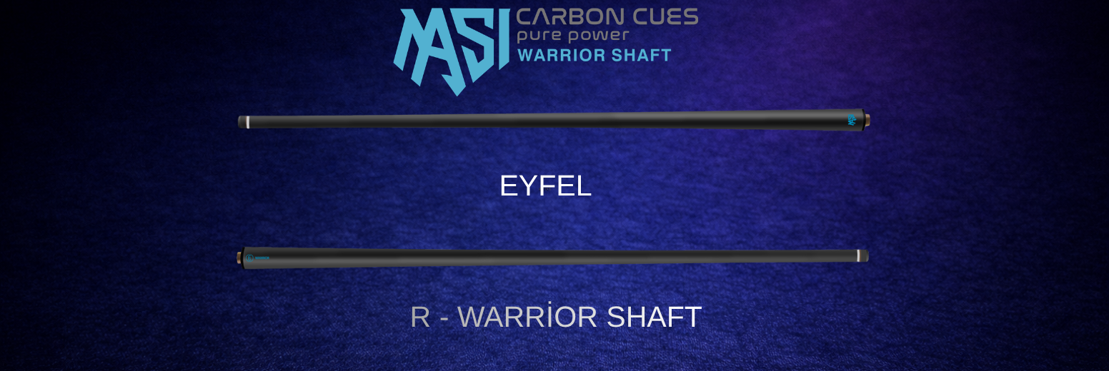 R WARRIOR – Linear Eiffel Carbon Shaft - Masi Carbon